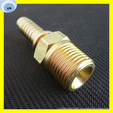 Straight Male BSPT Hydraulic Hose Connector